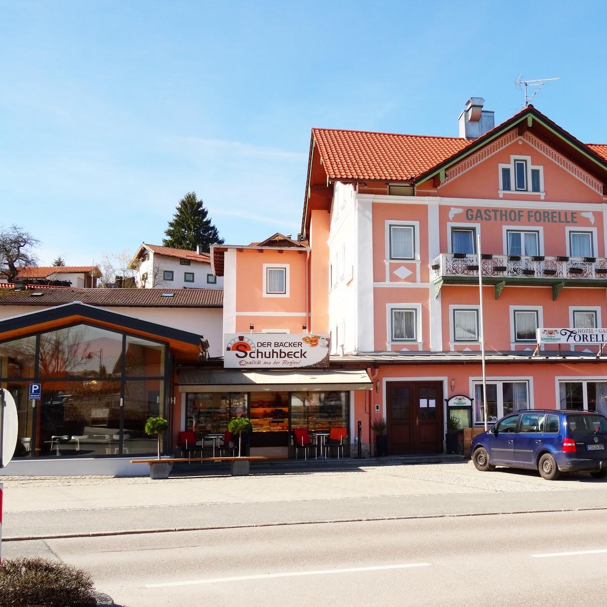 Restaurant "Hotel Forelle" in Siegsdorf