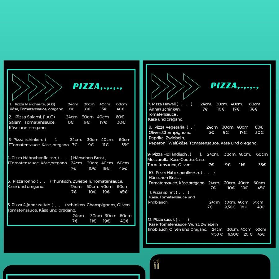 Restaurant "Pizzeria" in Bückeburg