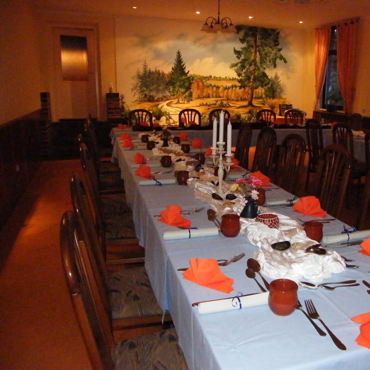 Restaurant "Gaststätte Pension Streuberg" in Theuma