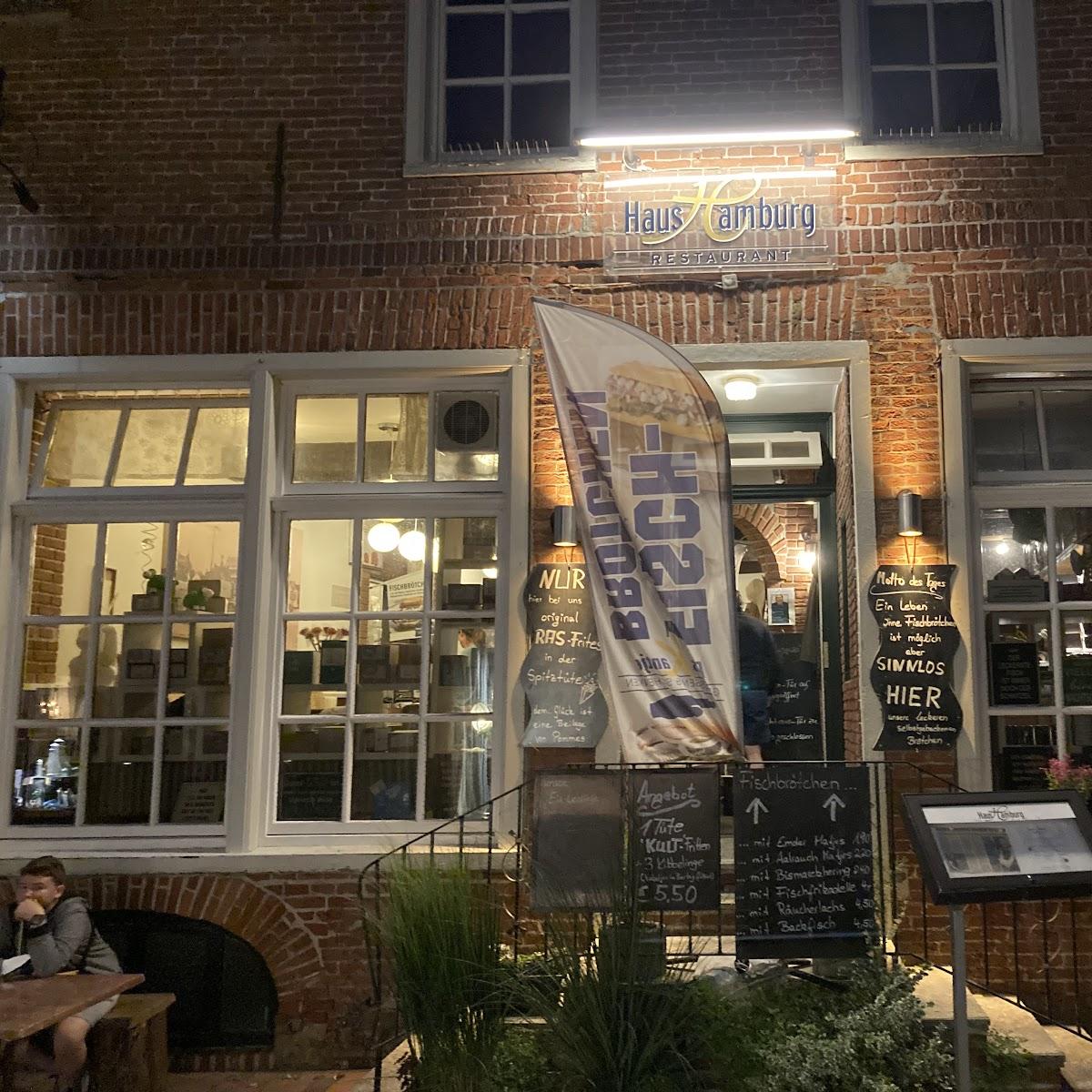 Restaurant "Haus Hamburg" in Leer (Ostfriesland)
