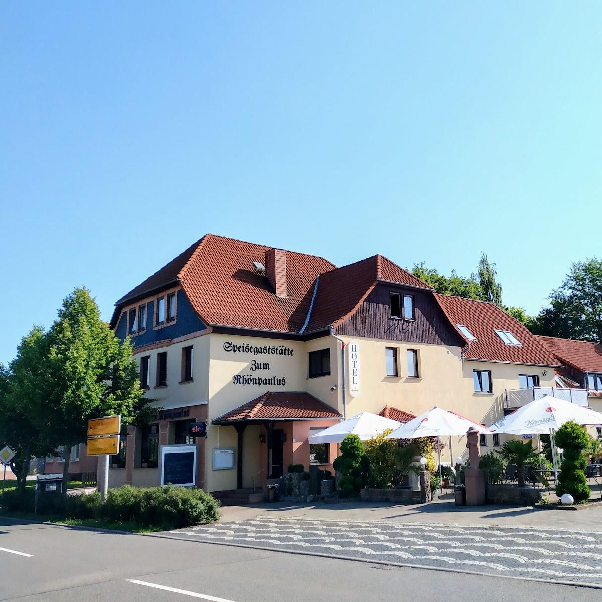 Restaurant "Zum Rhönpaulus" in Dermbach
