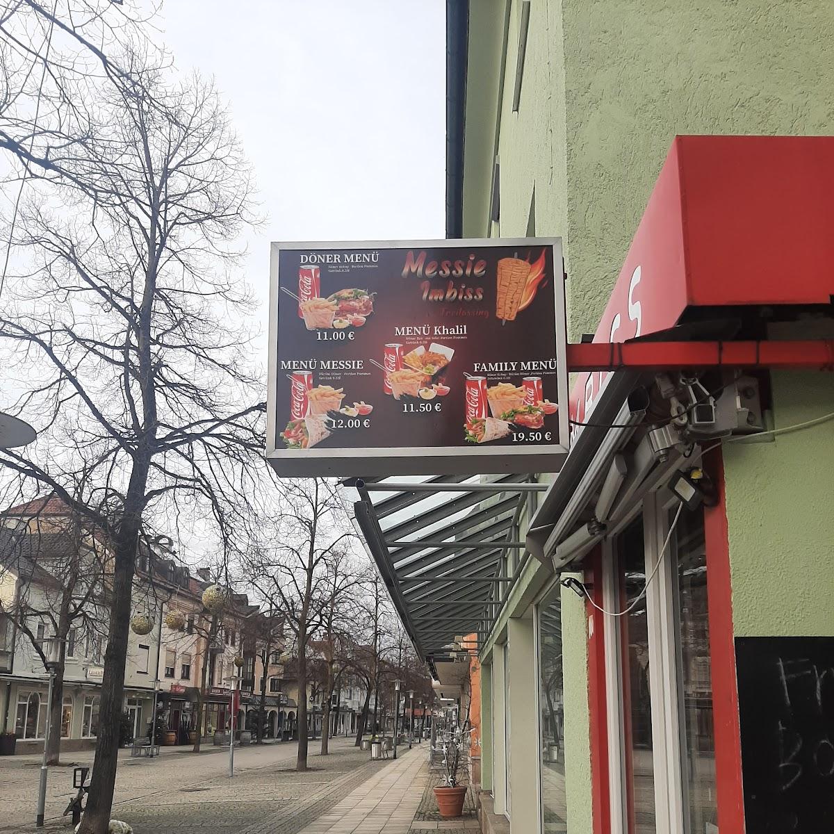 Restaurant "Messie Imbiss," in Freilassing