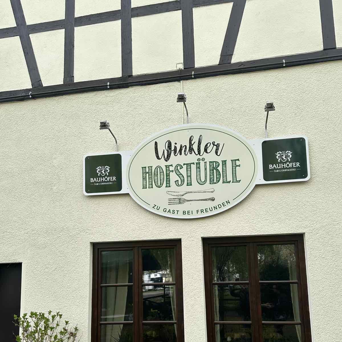 Restaurant "Winkler Hofstüble" in Gaggenau