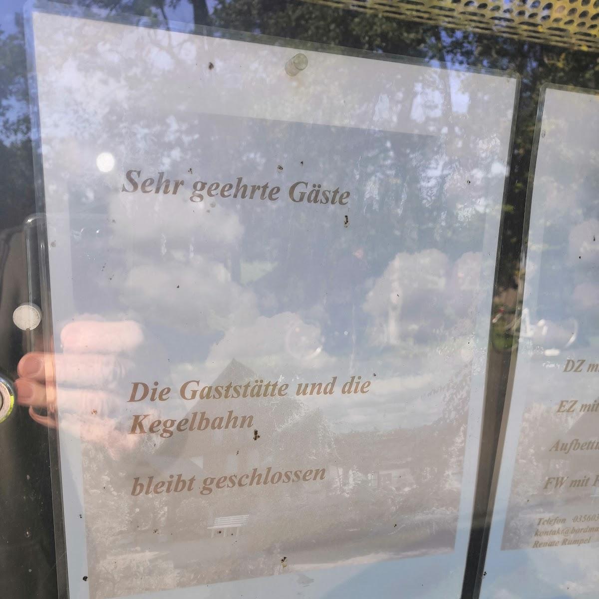 Restaurant "Bordmann‘s Scheine Restaurant" in Burg (Spreewald)