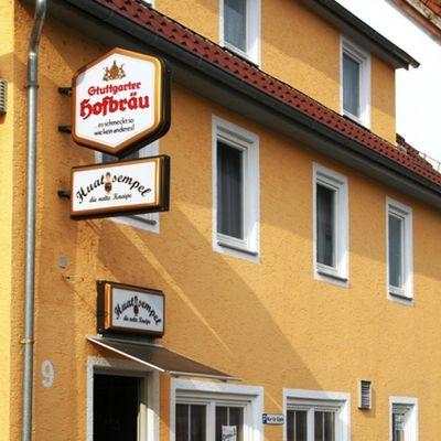 Restaurant "Huatsempel" in Reichenbach an der Fils