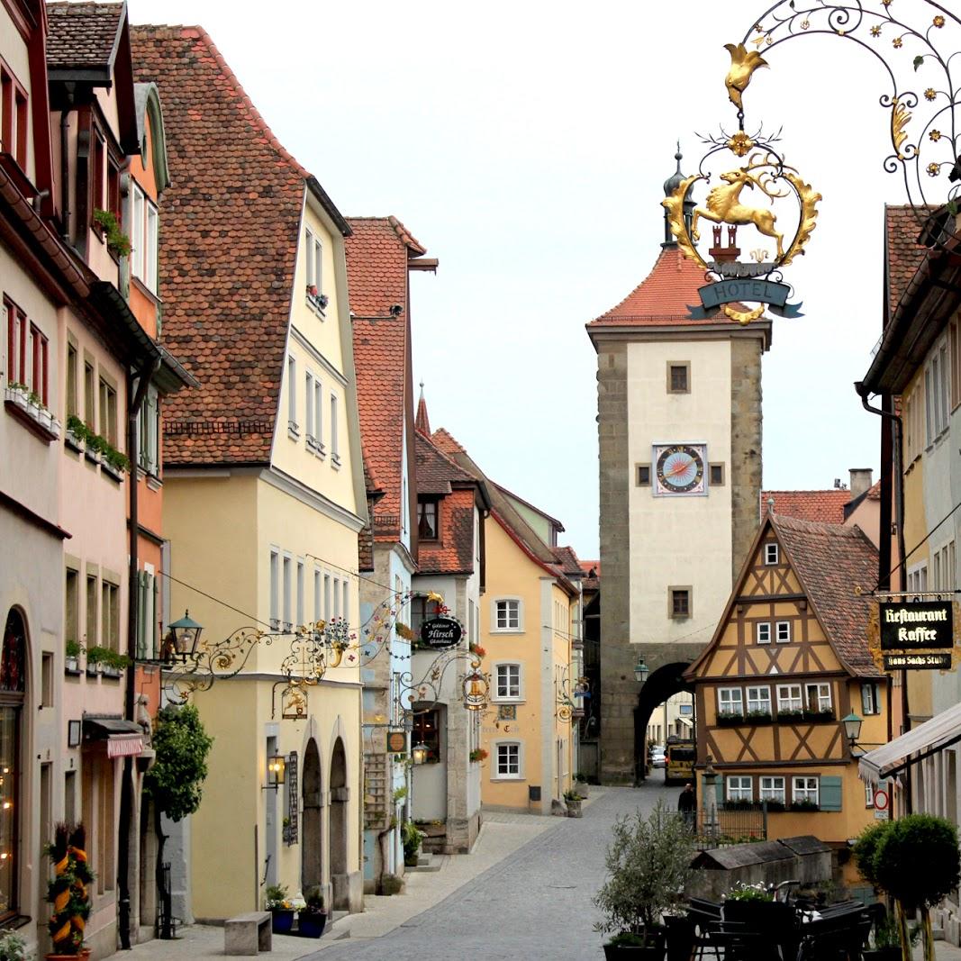 Restaurant "Hotel Goldener Hirsch" in Rothenburg ob der Tauber