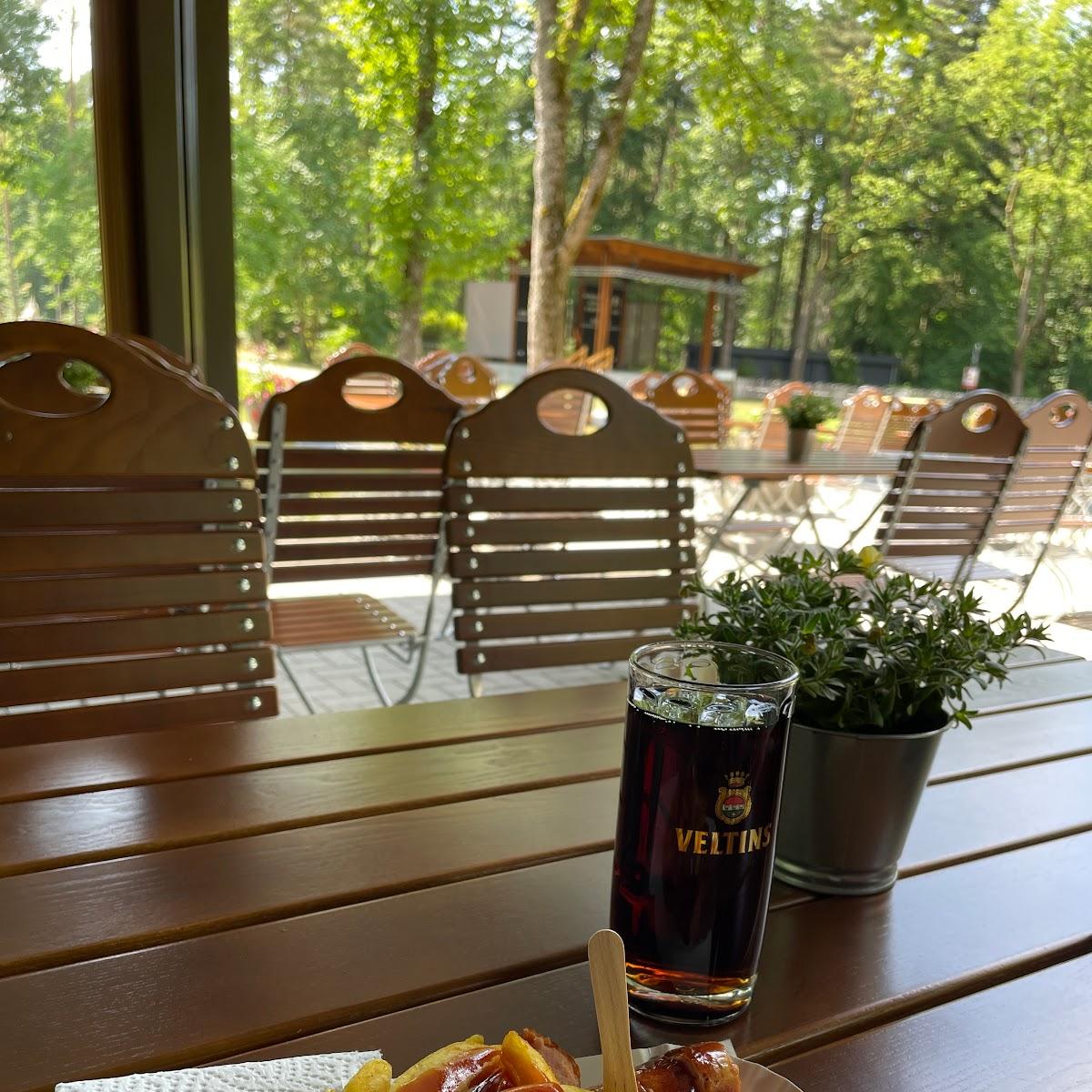 Restaurant "Waldbiergarten Adlerwiese" in Bad Lippspringe