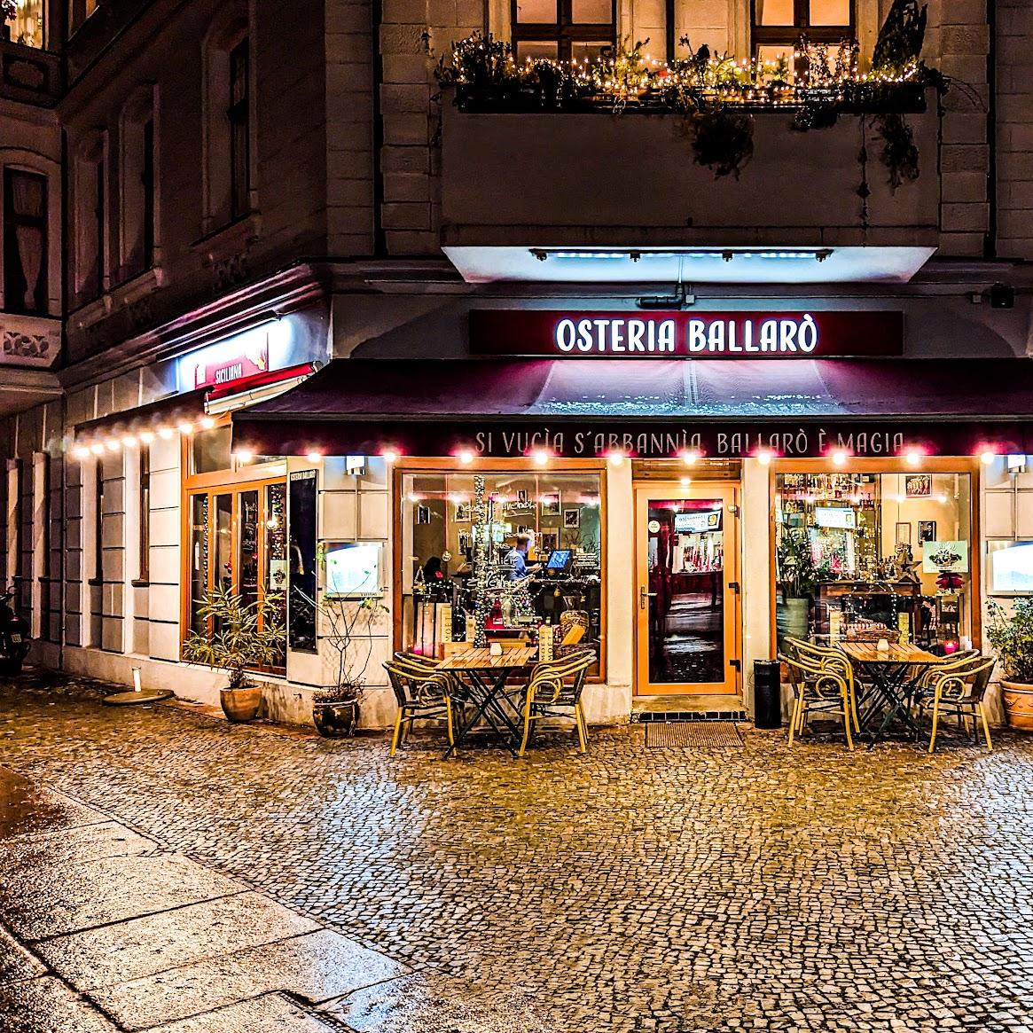 Restaurant "Osteria Ballarò" in Berlin