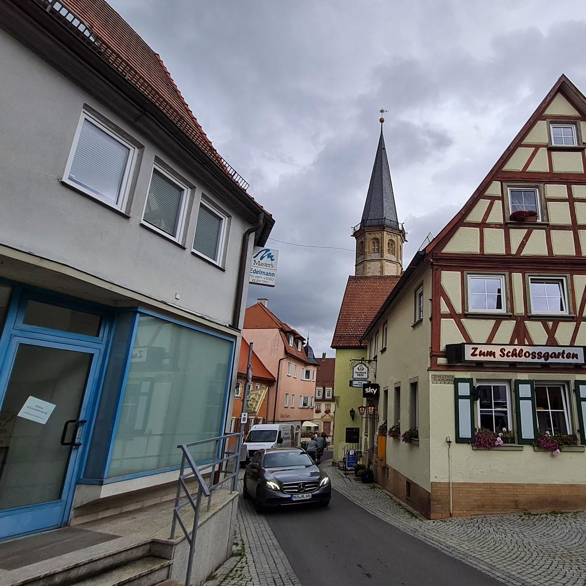 Restaurant "Gasthaus zum Schlossgarten" in Weikersheim