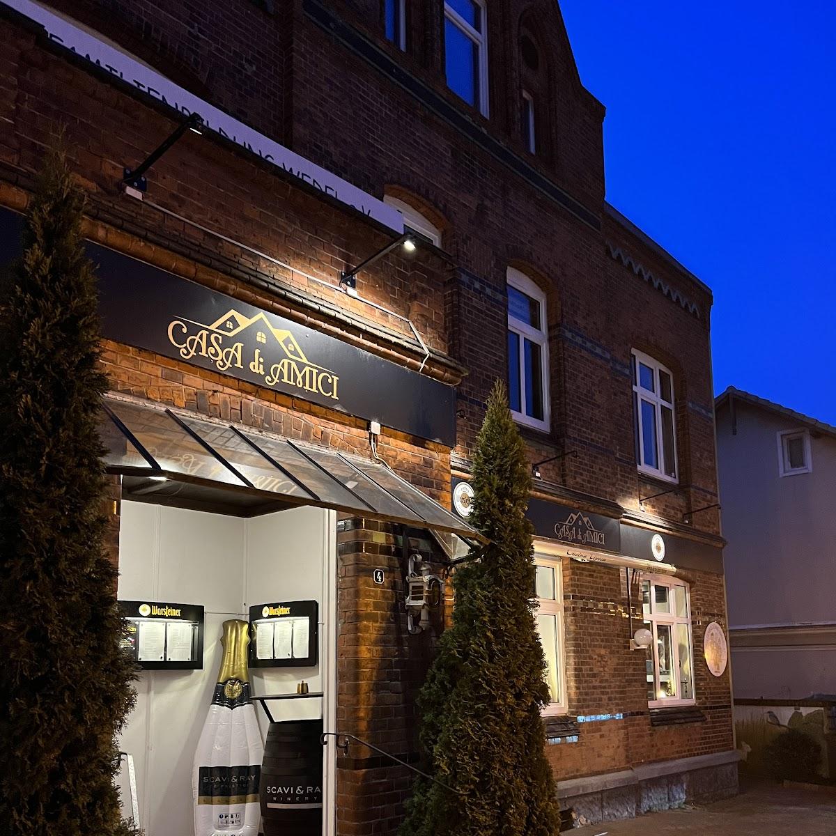 Restaurant "Casa di Amici" in Wedel