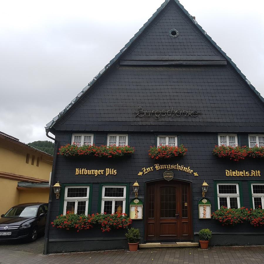 Restaurant "Burgschänke" in Sundern (Sauerland)