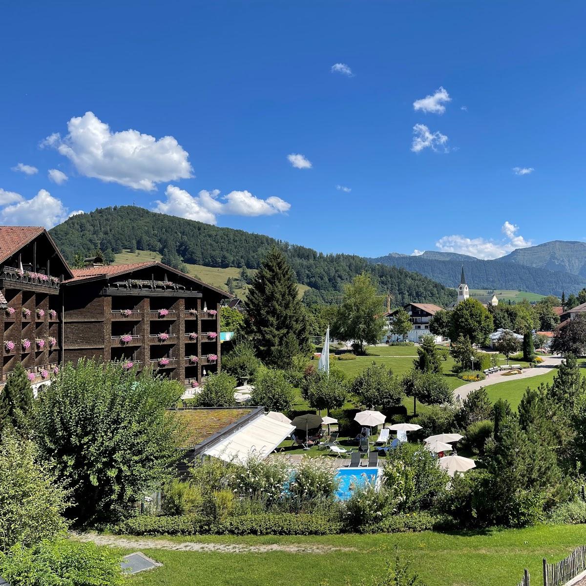 Restaurant "Parkhotel" in Oberstaufen