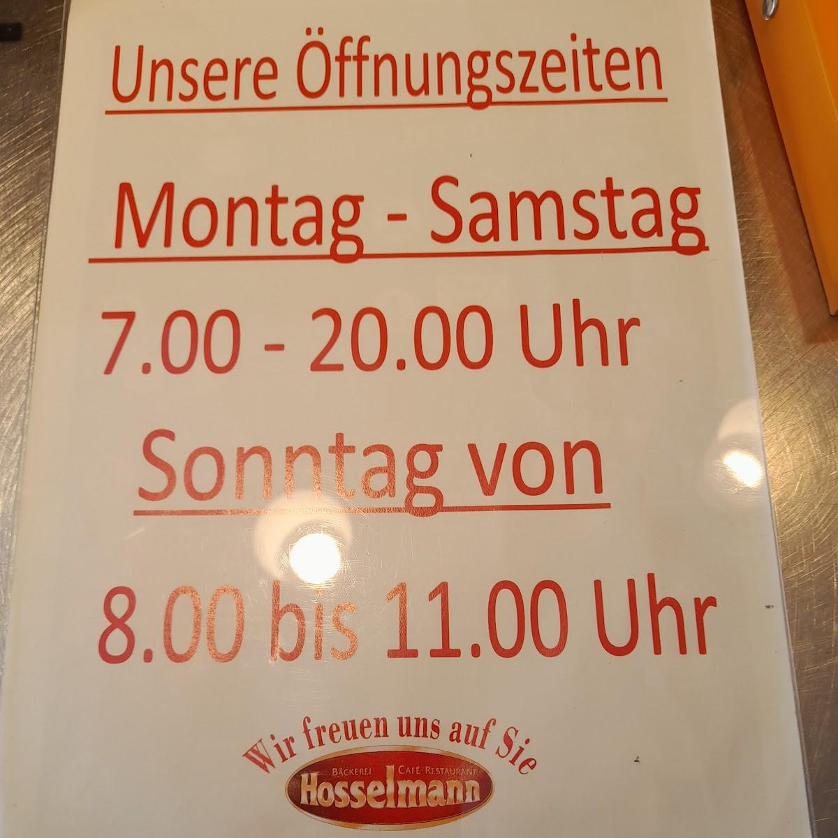 Restaurant "Cafe Restaurant Hosselmann" in Everswinkel