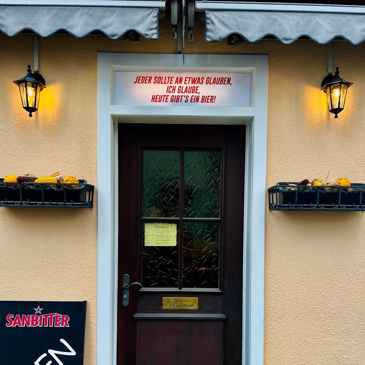 Restaurant "Kleinstadt" in Ingenbohl