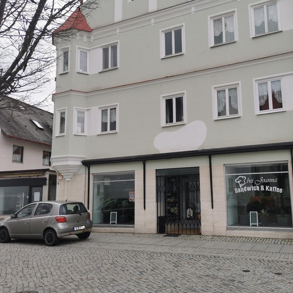 Restaurant "Sandwich & Co.ffe bei Joanna" in Höchstädt