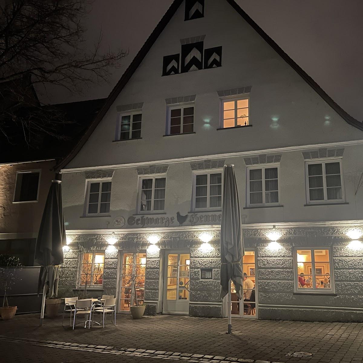 Restaurant "Restaurant Schwarze Henne (Inh. Pasquale Canonico)" in Ulm