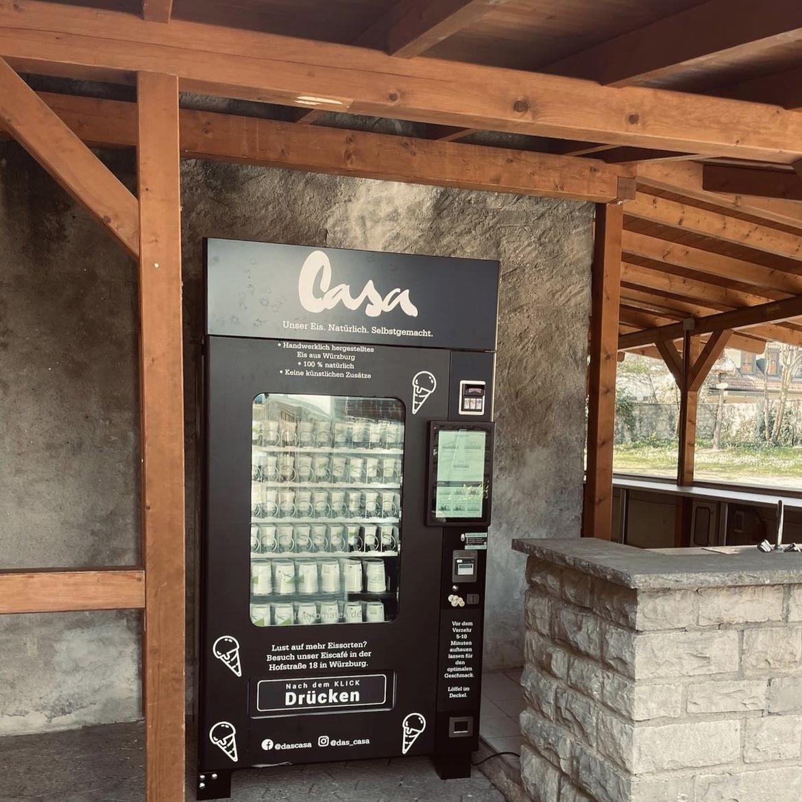 Restaurant "Das Casa Eisautomat" in Margetshöchheim