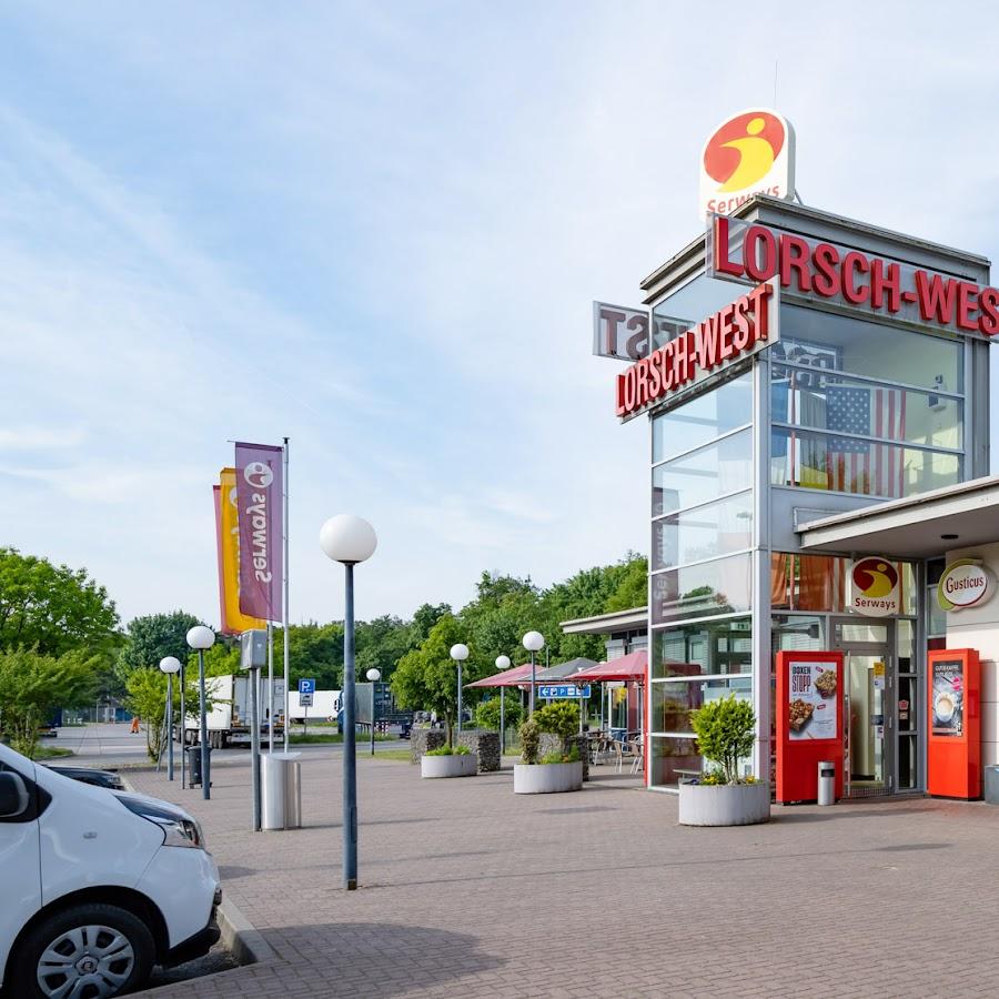 Restaurant "Serways Raststätte  West" in Lorsch