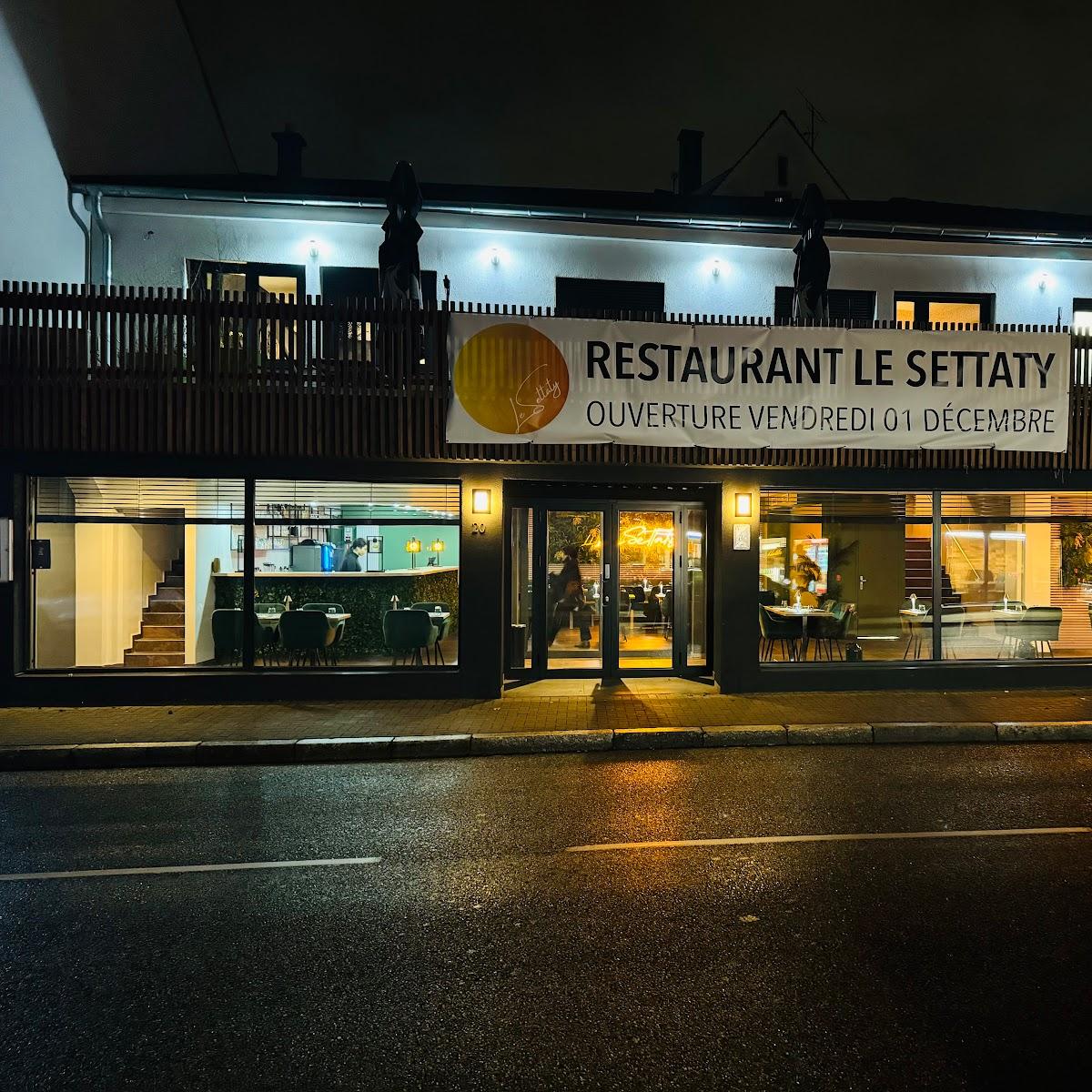 Restaurant "Le Settaty" in Bischheim