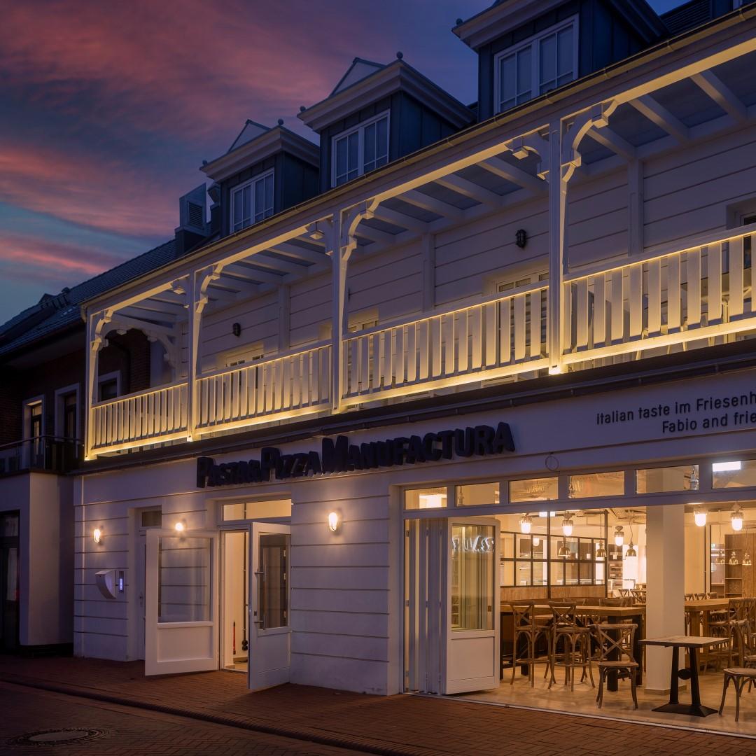 Restaurant "Pasta & Pizza Manufactura" in Norderney
