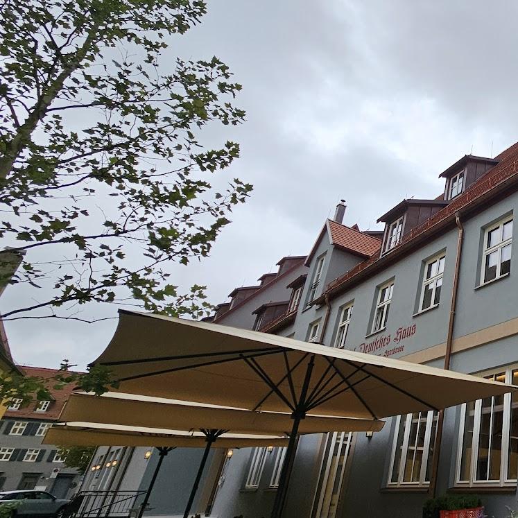Restaurant "Hotel Deutsches Haus ehem. Sparkasse" in Dinkelsbühl