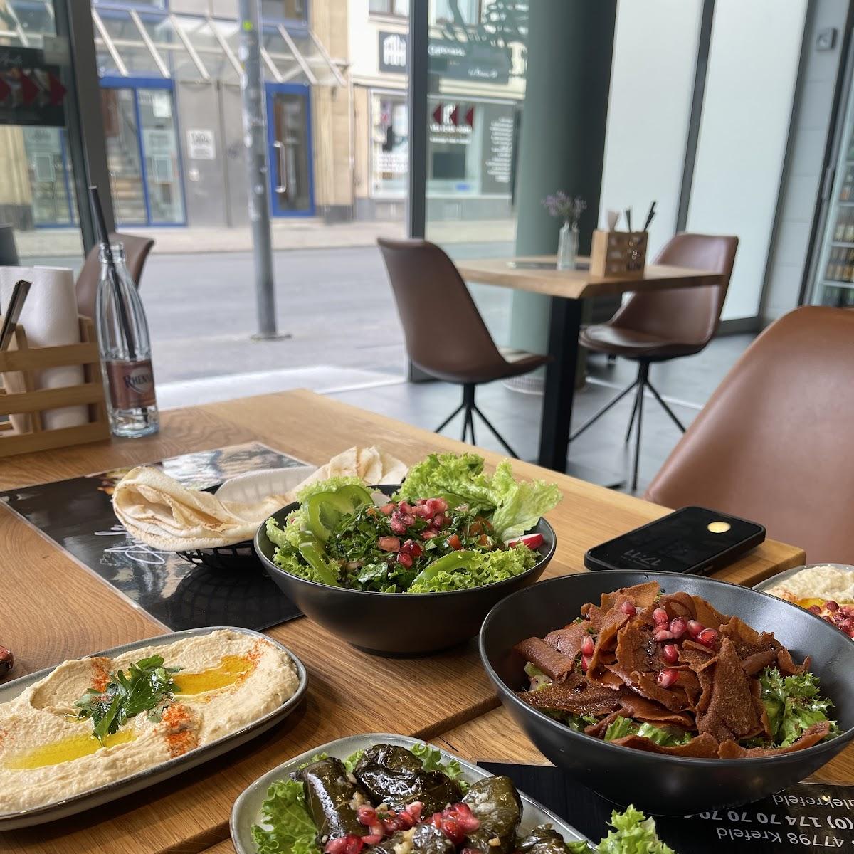 Restaurant "Amule Lebanese Cuisine" in Krefeld