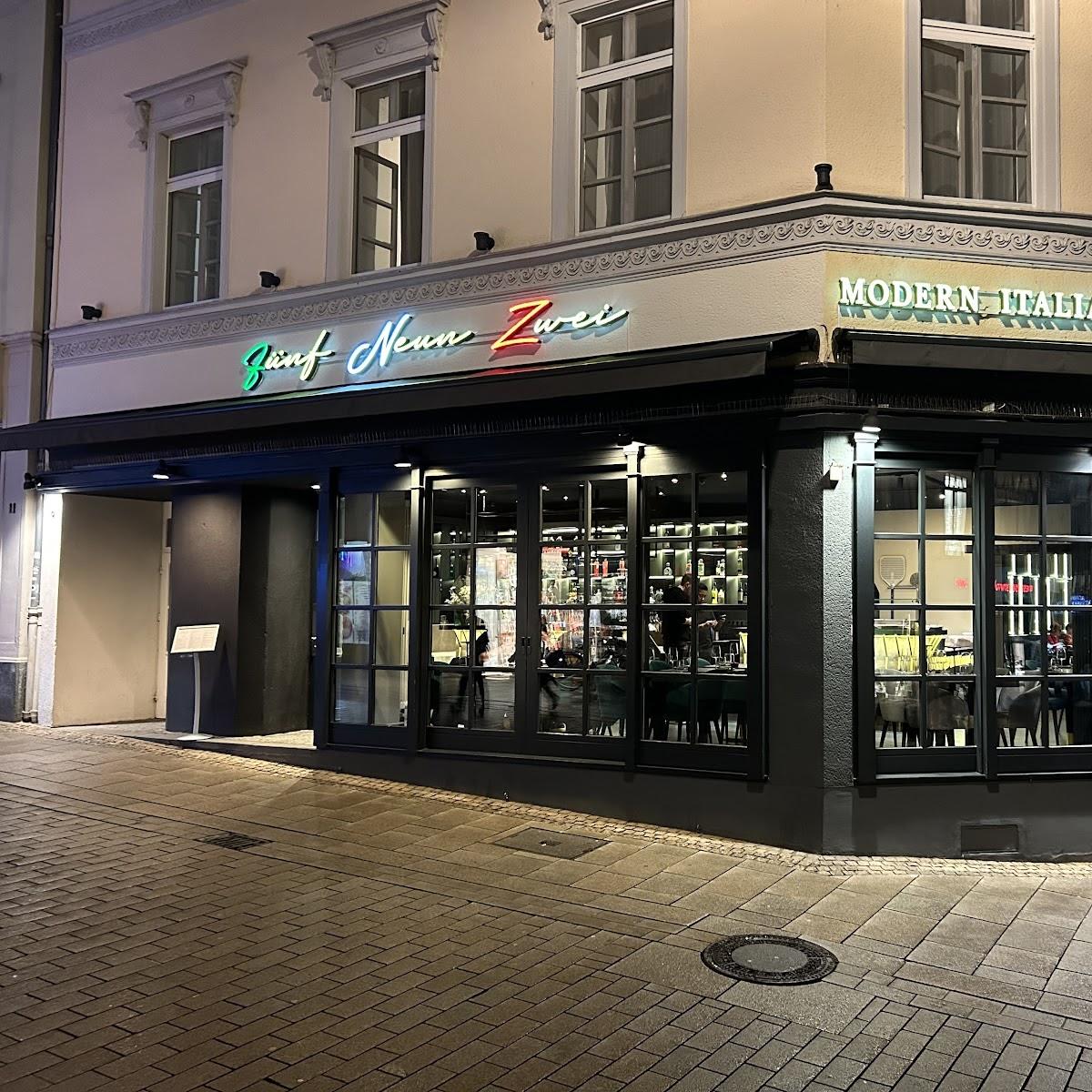 Restaurant "Fünf Neun Zwei | 592 | Modern Italian" in Wiesbaden