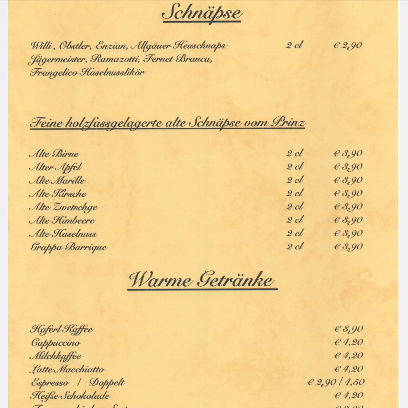 Restaurant "Gasthof Goldener Adler" in Weitnau