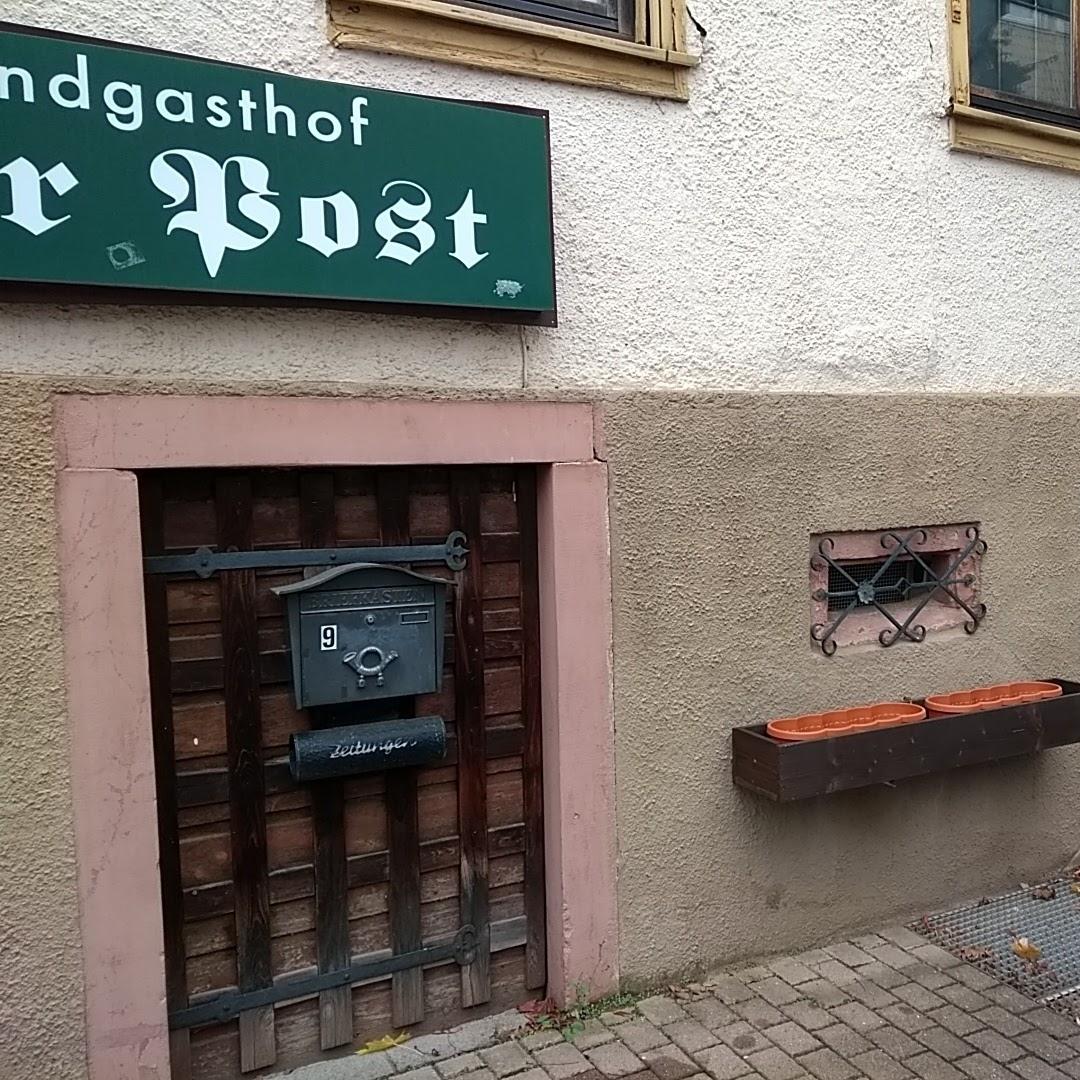 Restaurant "Zur Post" in Reichelsheim (Odenwald)