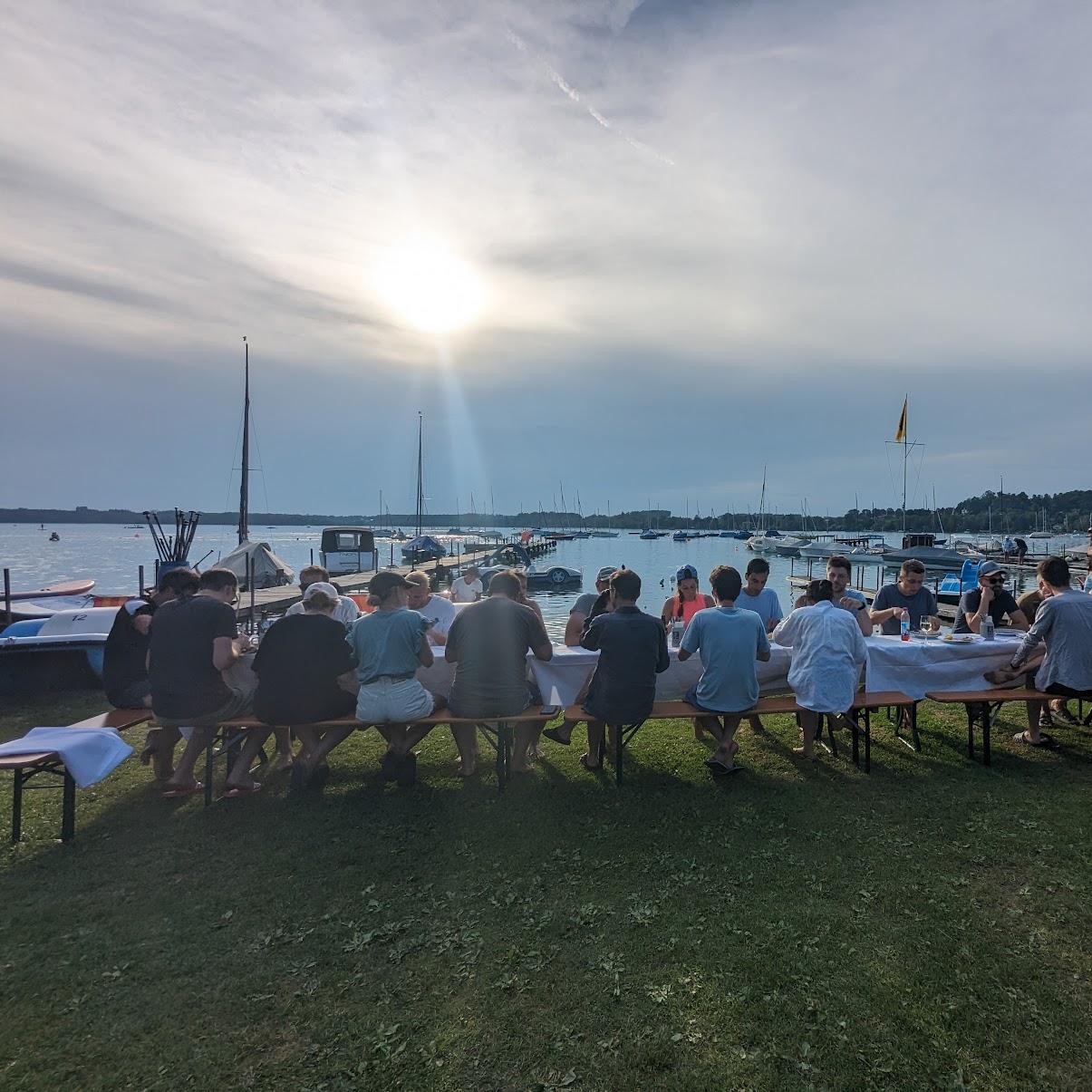 Restaurant "Lago mio | Segelschule & Bootsverleih" in Wörthsee