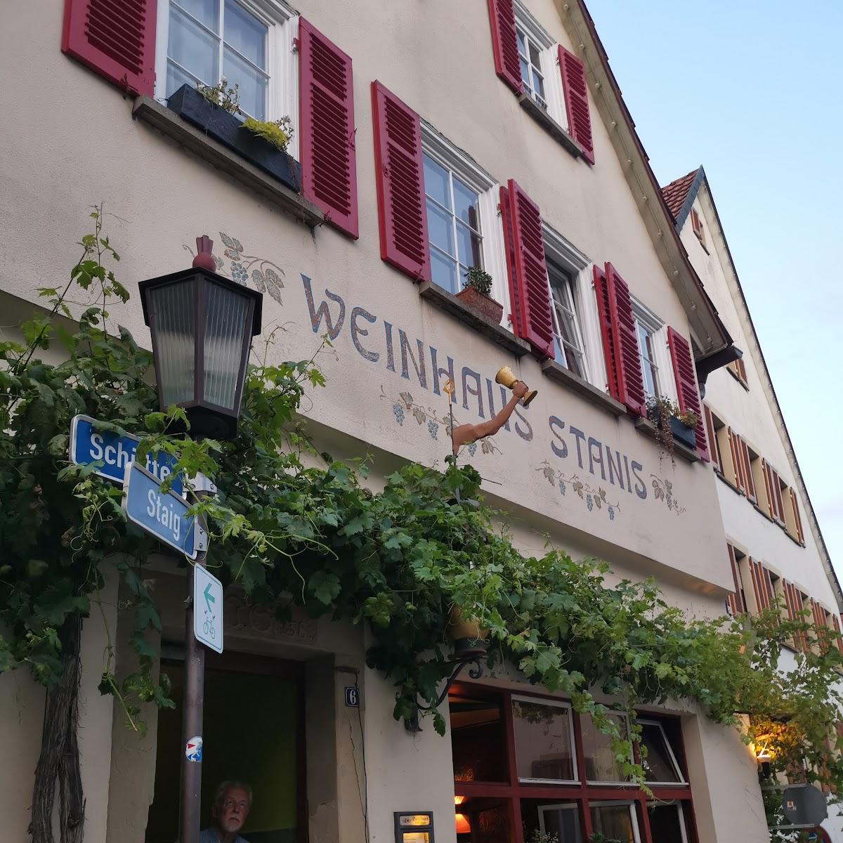 Restaurant "Weinhaus Stanis" in Rottenburg am Neckar