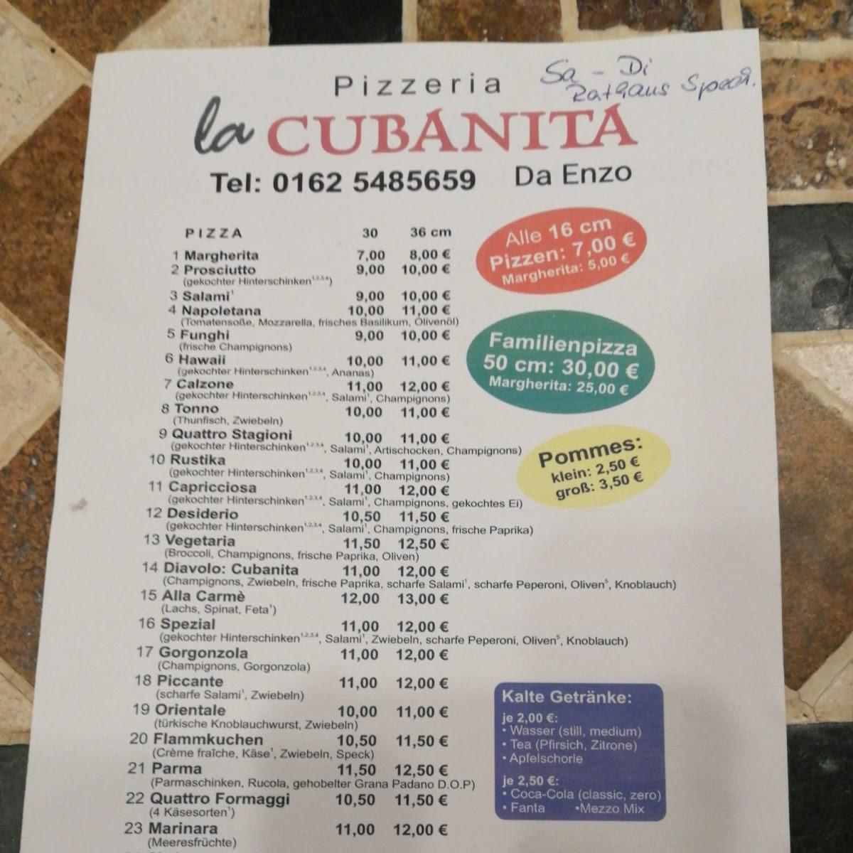 Restaurant "La Cubanita" in Spechbach