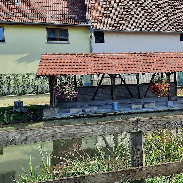 Restaurant "AU CANAL KOESTEL" in Ergersheim