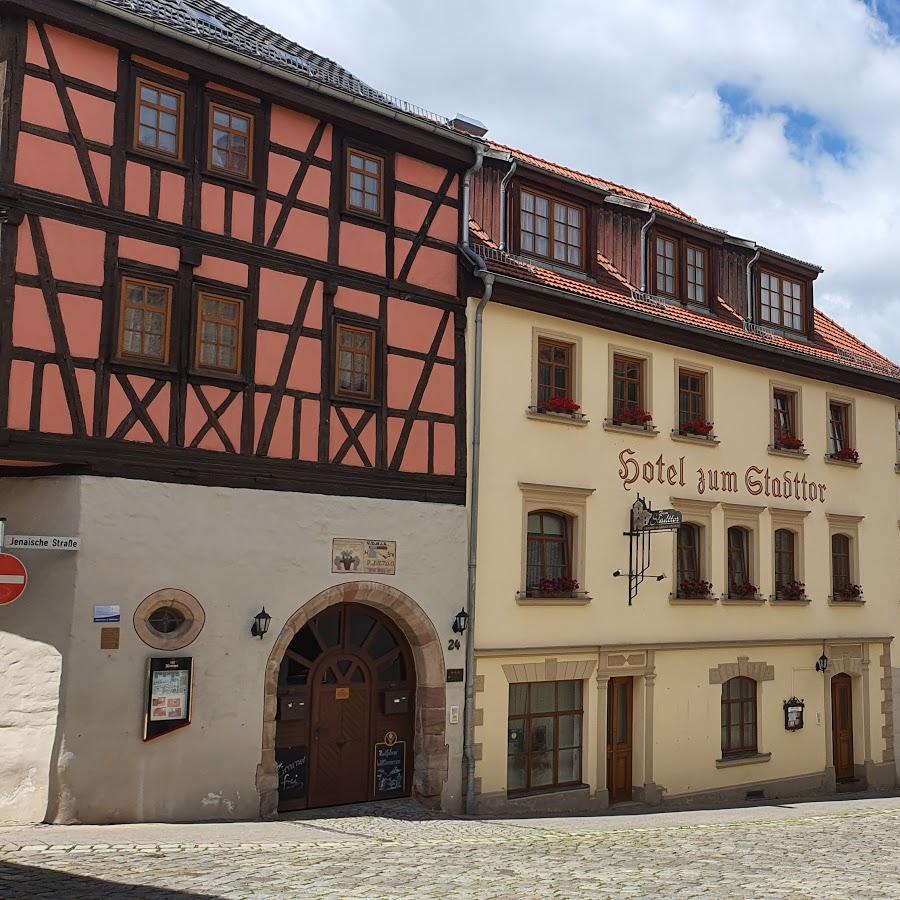 Restaurant "Hotel Zum Stadttor" in Kahla