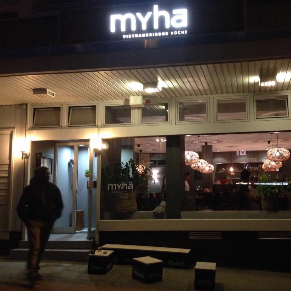 Restaurant "myha," in Ulm