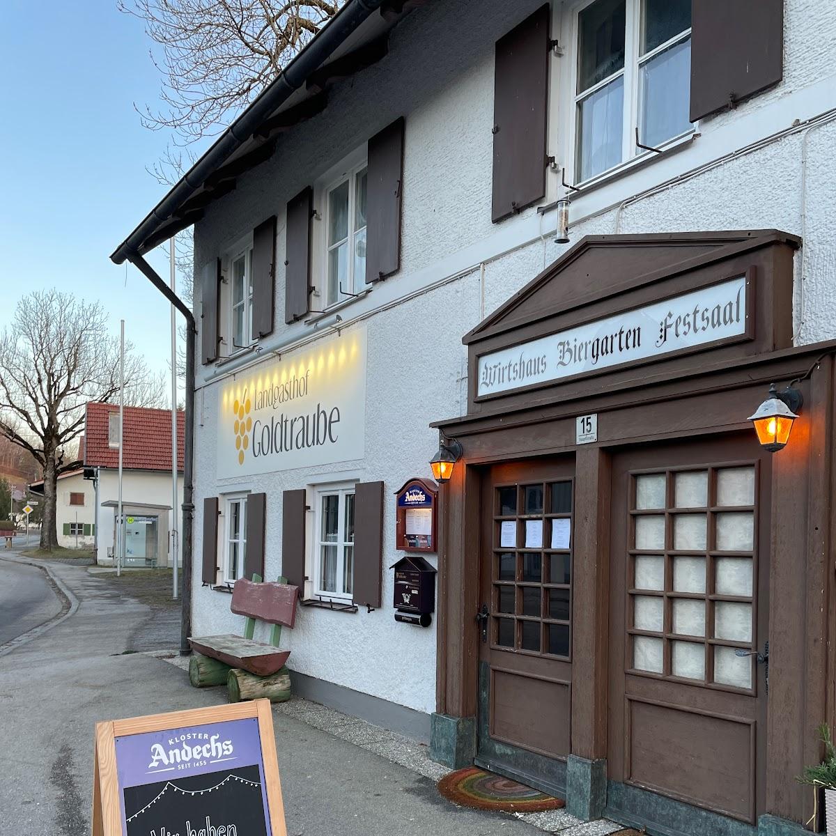 Restaurant "Landgasthof Goldtraube" in Friesenried