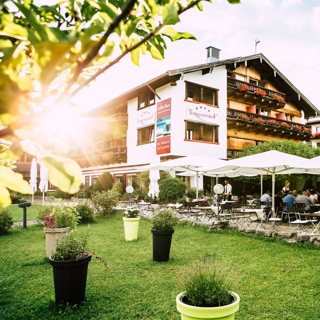 Restaurant "Hotel Terrassenhof am Tegernsee (Restaurant, Day-Spa, Sailingcenter, Biergarten & Eventlocation)" in Bad Wiessee