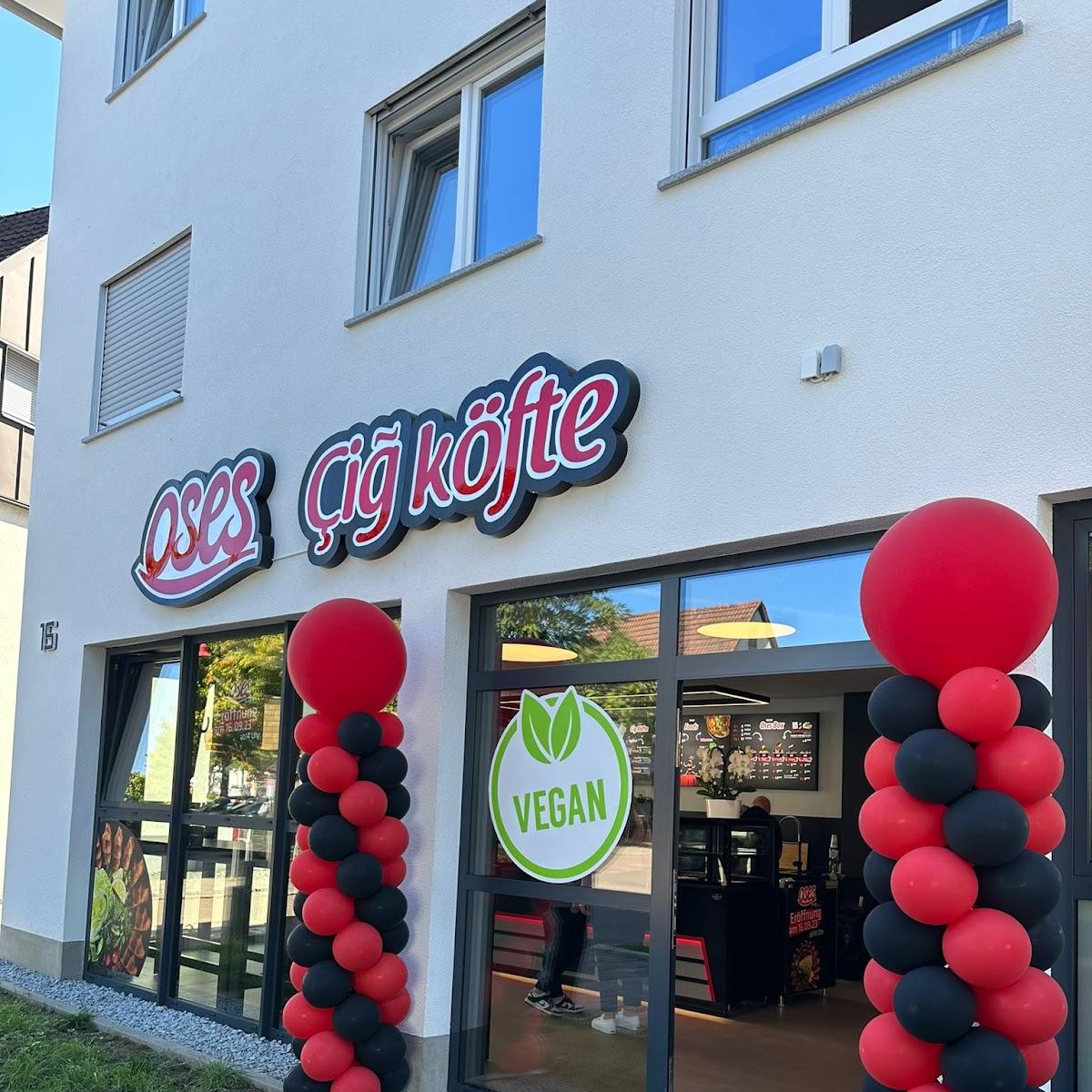 Restaurant "Oses Cigköfte" in Uhingen