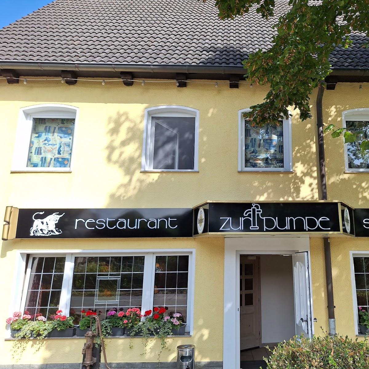 Restaurant "Zur Pumpe" in Beckum