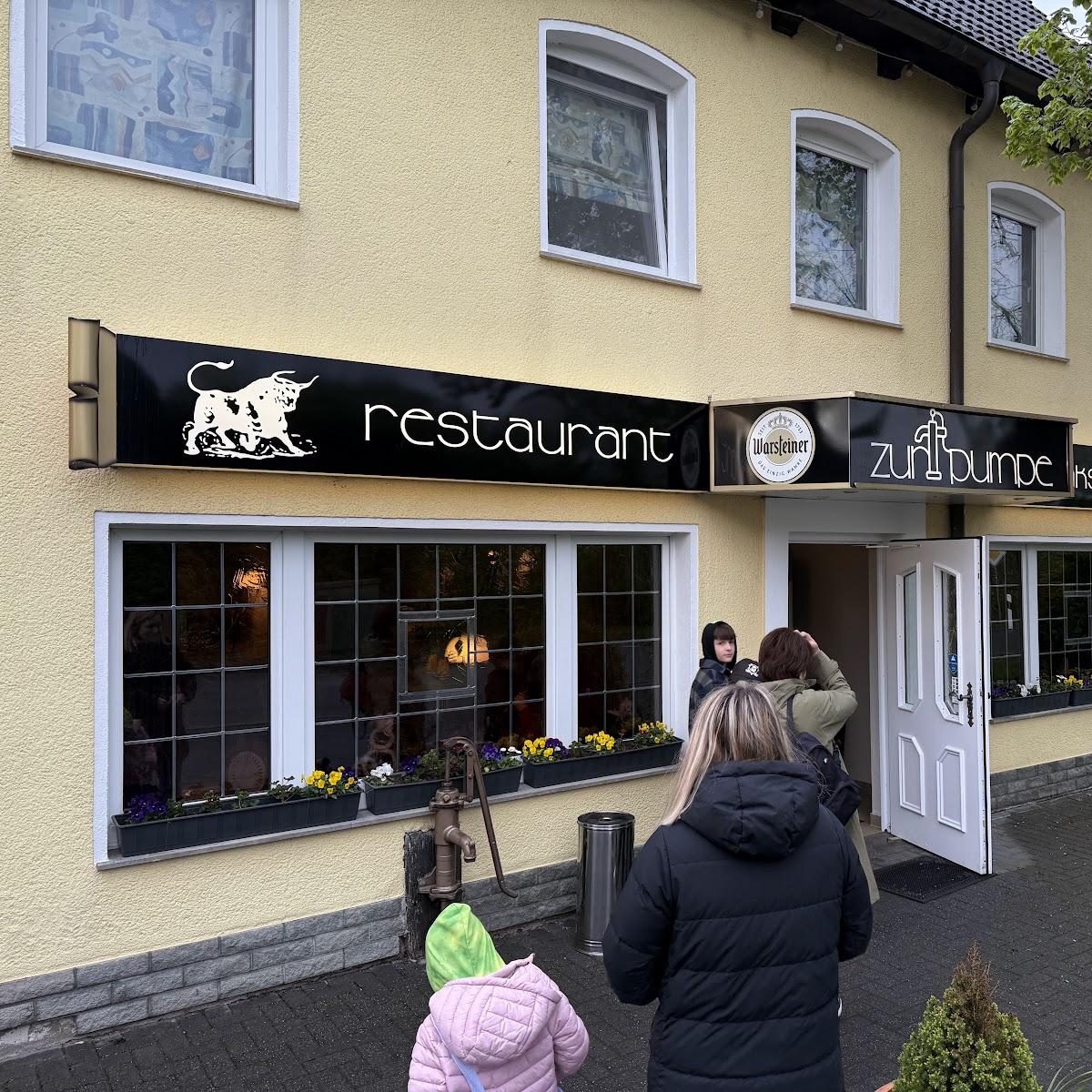 Restaurant "Zur Pumpe" in Beckum