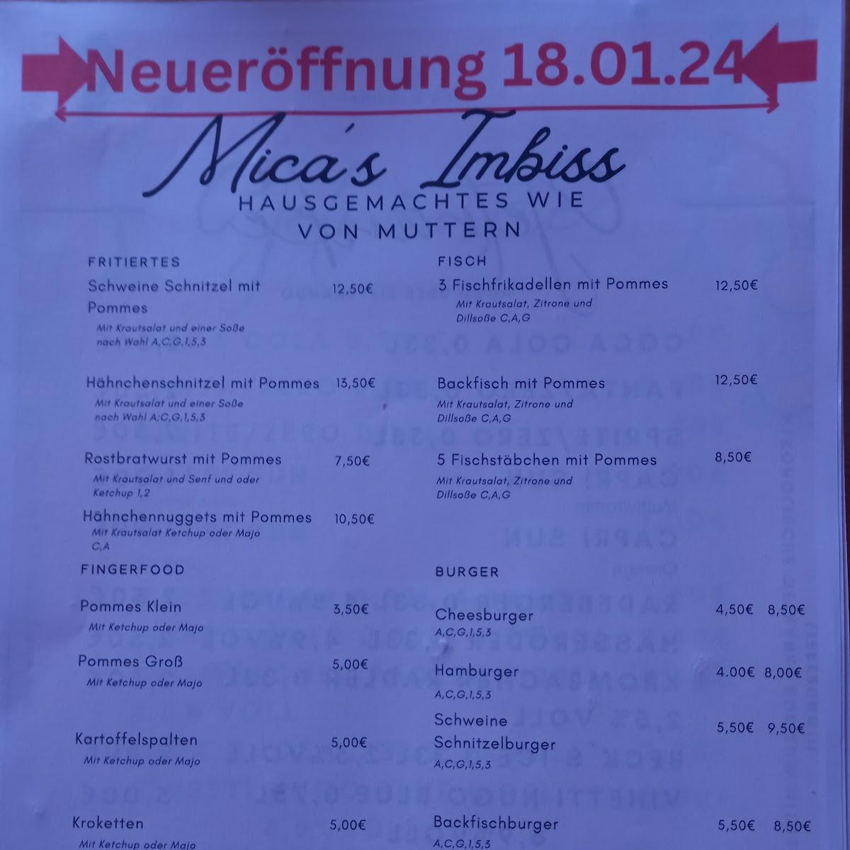 Restaurant "Mica´s Imbiss" in Schönebeck (Elbe)