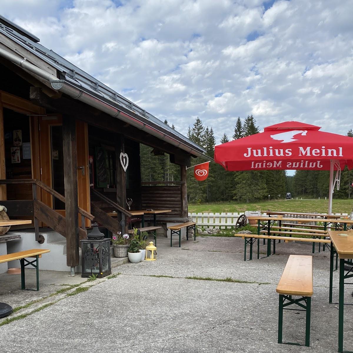 Restaurant "Ammerwald-Alm" in Gemeinde Reutte