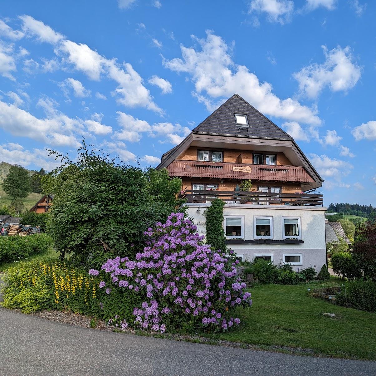 Restaurant "Gästehaus Ketterer" in Hinterzarten