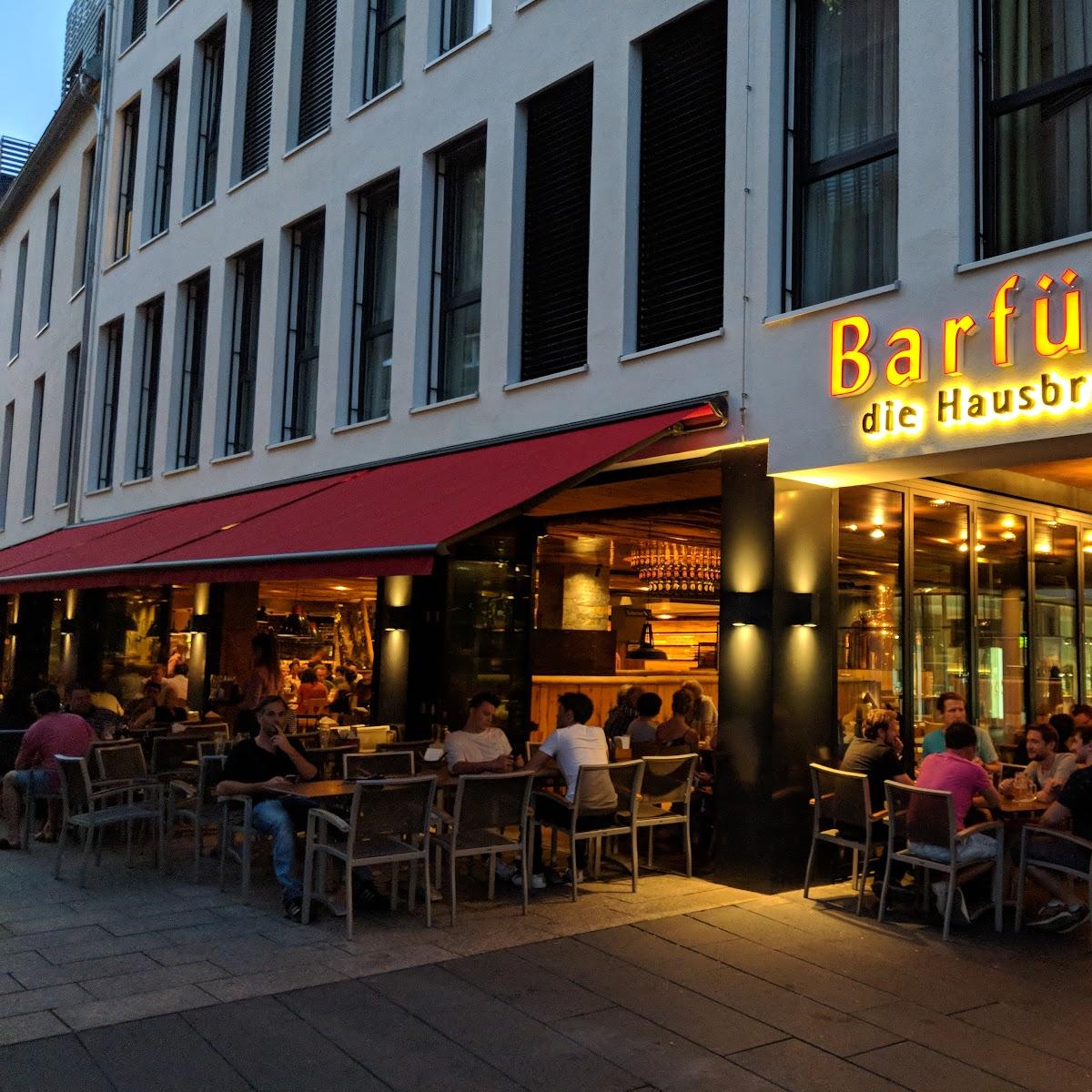 Restaurant "Barfüßer Hausbrauerei" in Ulm