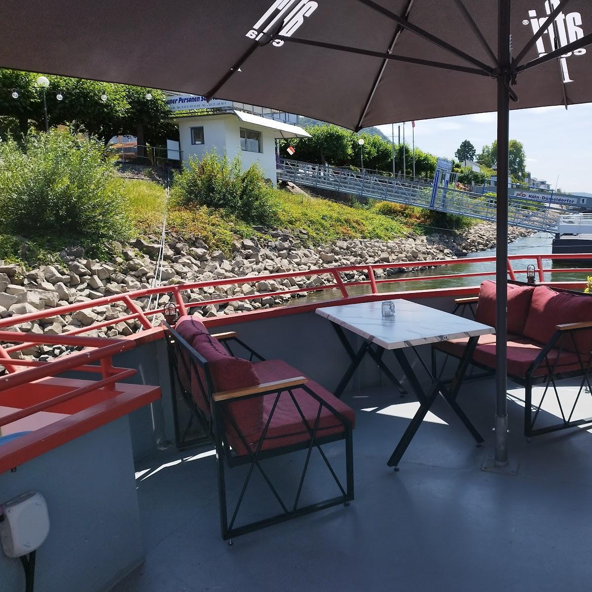 Restaurant "Alte Liebe Schiff – Biergarten" in Königswinter