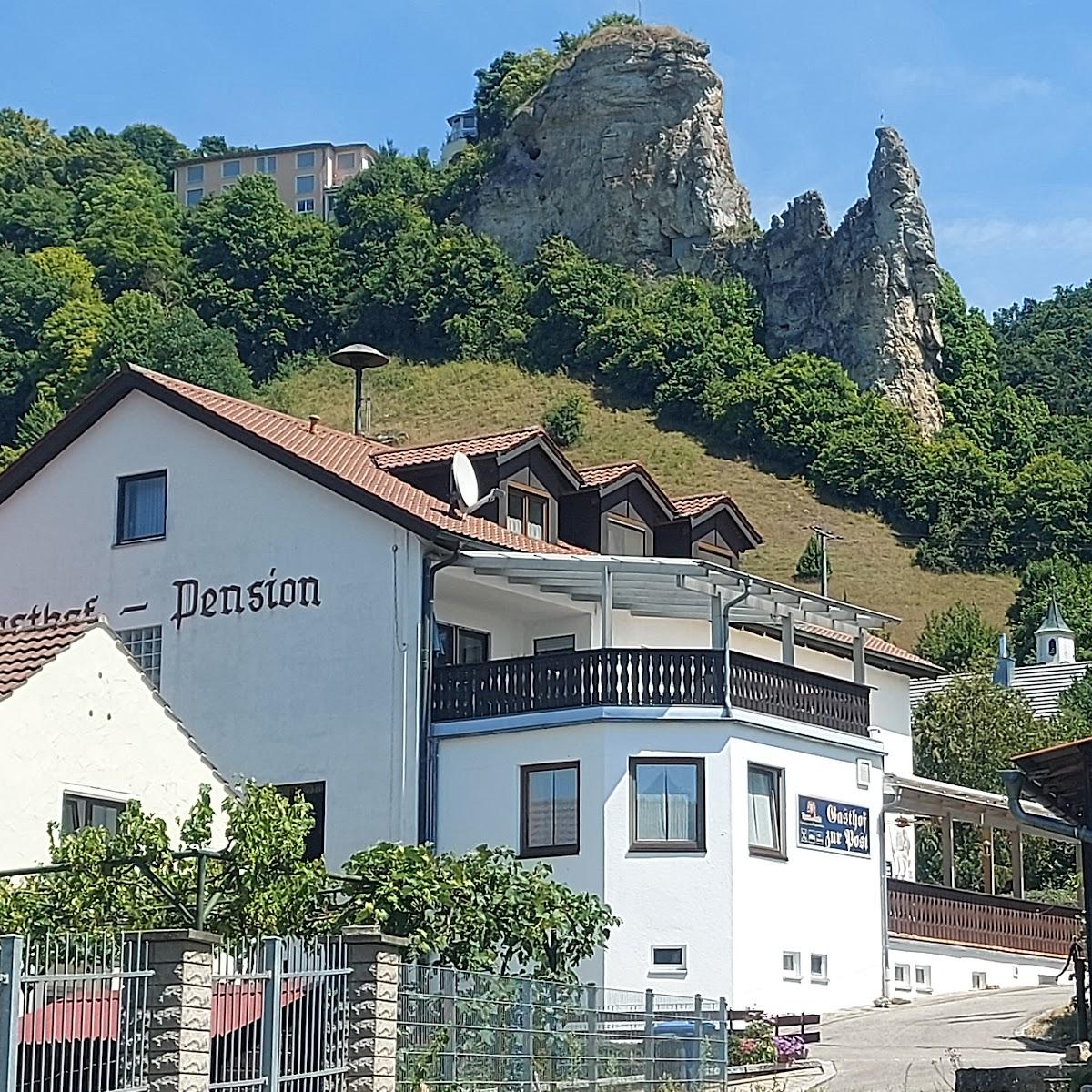 Restaurant "Gasthof  Zur Post " in Riedenburg