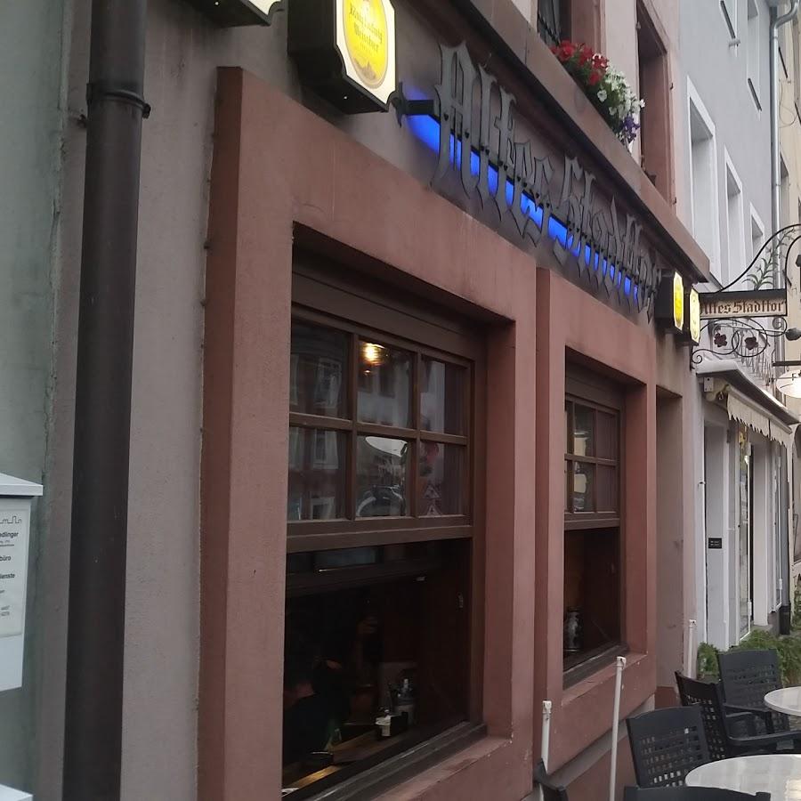 Restaurant "Altes Stadttor" in Kenzingen