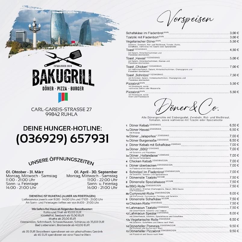 Restaurant "Baku Grill" in Ruhla