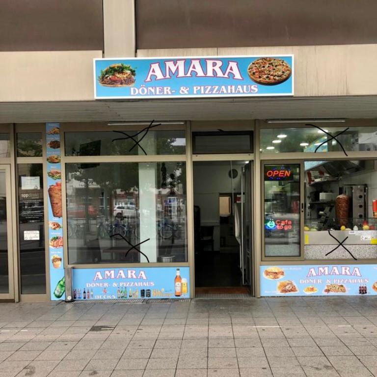Restaurant "Amara Cafe Pizza" in Worms