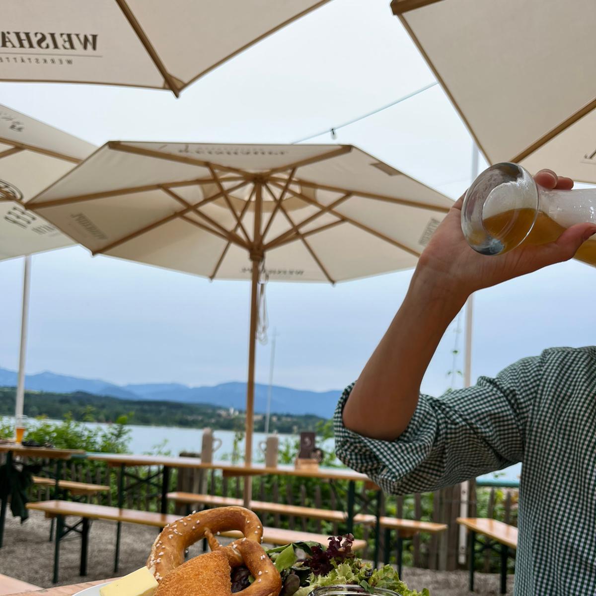 Restaurant "Simssee Biergarten" in Stephanskirchen